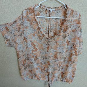 Large DR2 Tie Front Shirt
